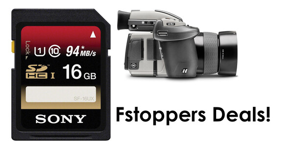 Sony SDHC Memory Card Deals, $4000 off Hasselblad Cameras and More!