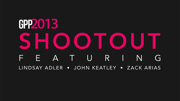 The GPP 2013 Shootout: John Keatley, Zack Arias and Lindsay Adler
