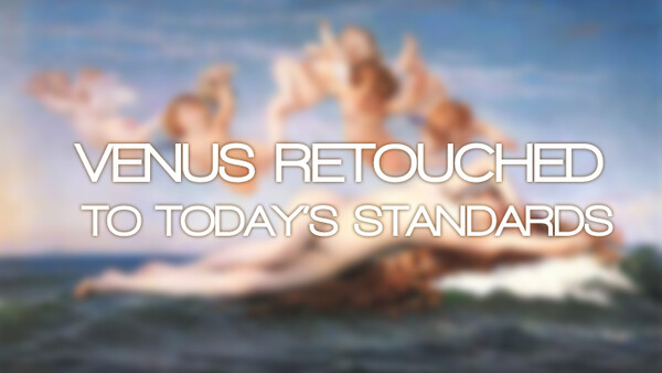 Before And After Images Of 'Venus' Retouched To Today's Standards [NSFW]