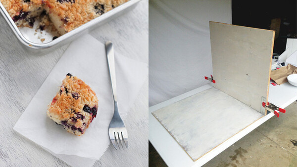 A Small and Portable Food Photography Studio