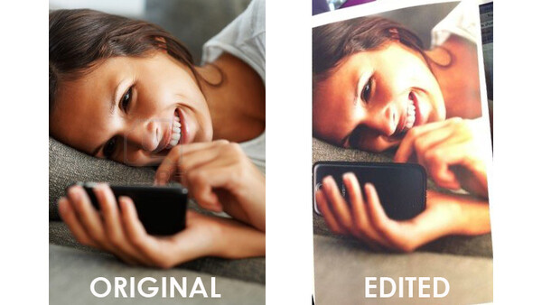 Samsung "Artfully" Photoshops Galaxy S4 in Place of iPhone in a Stock Image