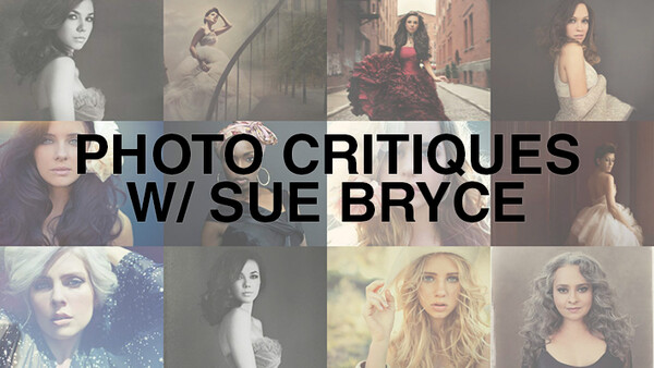 Fashion Photographer Sue Bryce Offering an Entire Day of Photo Critiques