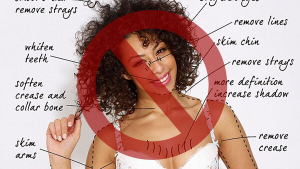 Large Retail Store Bans Airbrushed Images