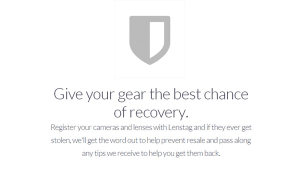 New LensTag Website Looks to Put an End to Camera Theft