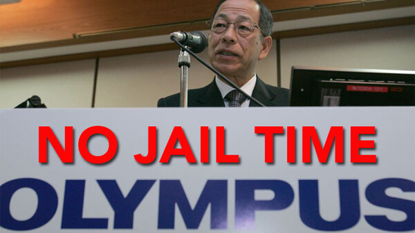 No Jail Time for Olympus Execs behind $1.7 Billion Accounting Scandal