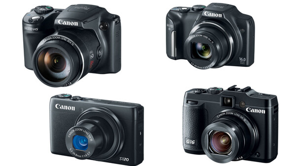 Canon Adds Four New Point-And-Shoots with Improved Focus Speed