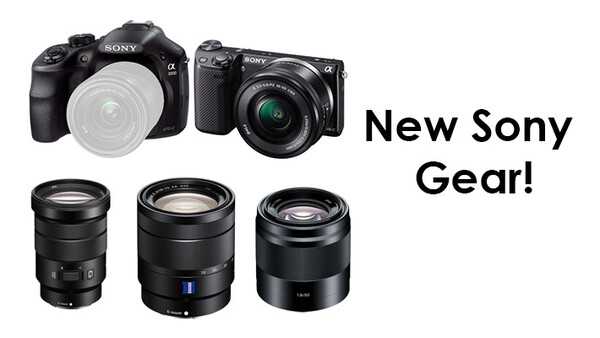 Big Product Announcements From Sony! 3 Lenses and 2 Brand New Cameras!