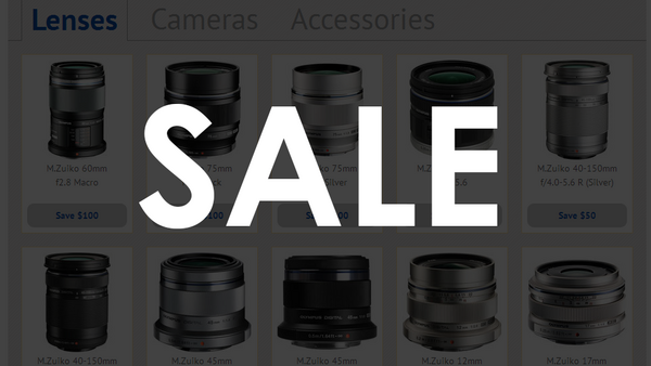$150 off Olympus Cameras and Lenses Plus Lumix G 20mm f/1.7 II Lens Now Available! 
