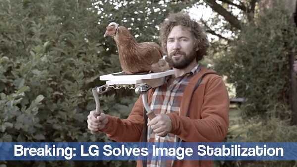 LG Unveils New Ultra-Stable Chicken Cam
