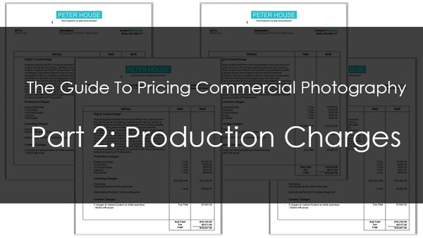The Guide To Pricing Commercial Photography Part 2: Production Costs
