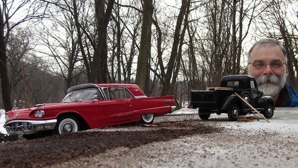 Model Maker Turns Toy Cars Into Nostalgic Life-Like Images - On A $200 Point And Shoot 