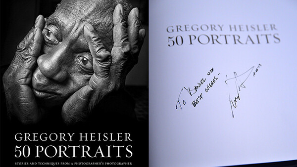 Lost Signed Copy of Gregory Heisler's 50 Portraits
