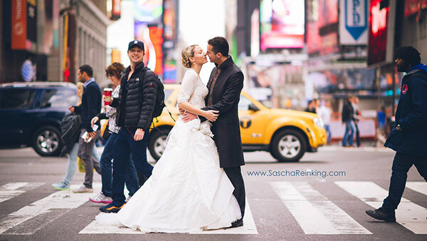Wedding Photographer Gets Photobombed by Celebrity in NY