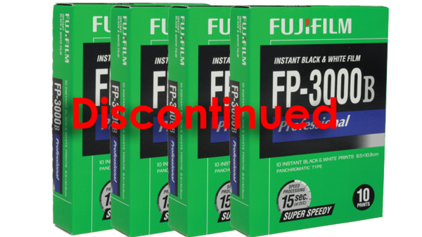 The Discontinuation of Fuji 3000b Instant Film by Fujifilm