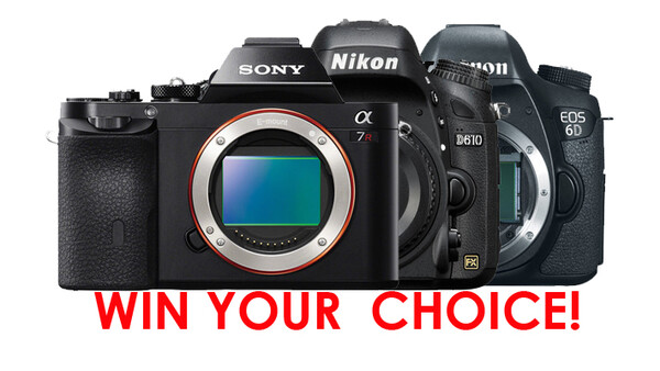 Win Your Choice of a Nikon D610, Canon 6D or Sony A7!