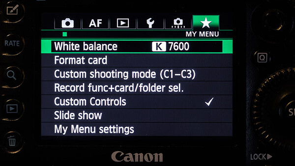 Five Great Ways To Customize Your 5D Mark III