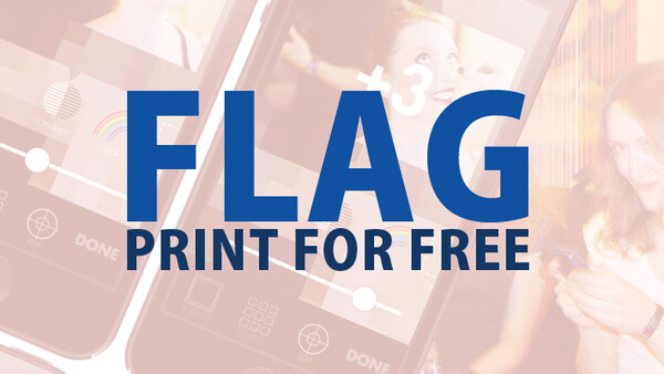 Print Your Photos For Free With The Simple 'Flag' App