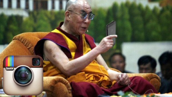 The Dalai Lama is now on Instagram