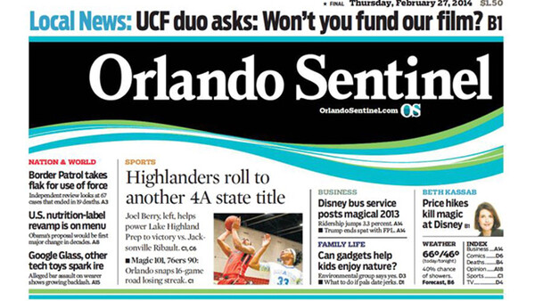 Orlando Sentinel Cuts Photo Staff, Shifts to "Videocentric" Approach