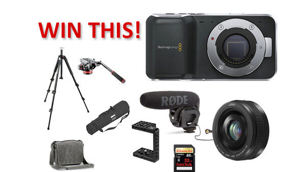 Last Chance To Win The Ultimate Blackmagic Pocket Cinema Kit