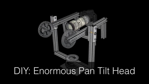 Stefan Kohler's DIY Pan / Tilt Panorama Head Supports 13.2 Pounds