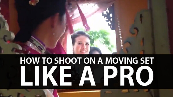 How to Maintain Perfect Lighting for a Moving Vehicle Set