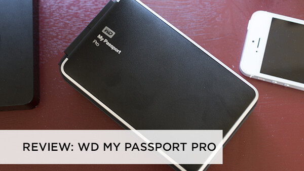 The WD My Passport Pro Thunderbolt HDD is Beastly in Weight & Performance