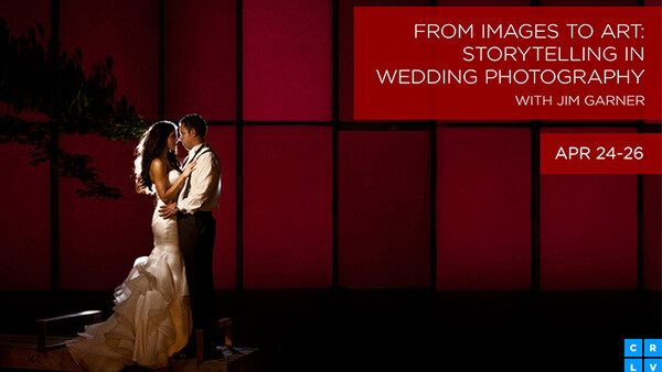 Jim Garner Shares His Wedding Photography Techniques on CreativeLive