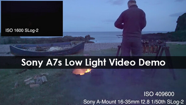 Astonishing Sony A7s Low Light Video Demo