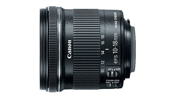Canon Announces the 10-18mm f/4.5-5.6 EF-S IS STM Lens