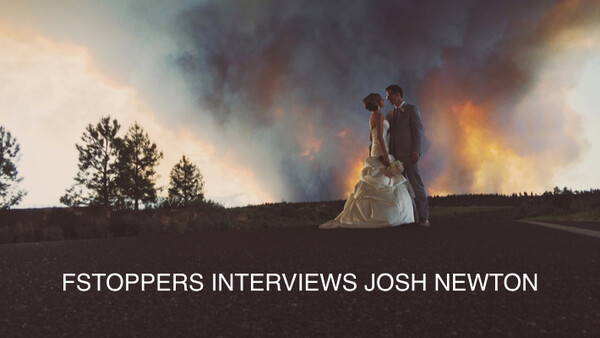 Josh Newton Photographs Wedding During Forest Fire