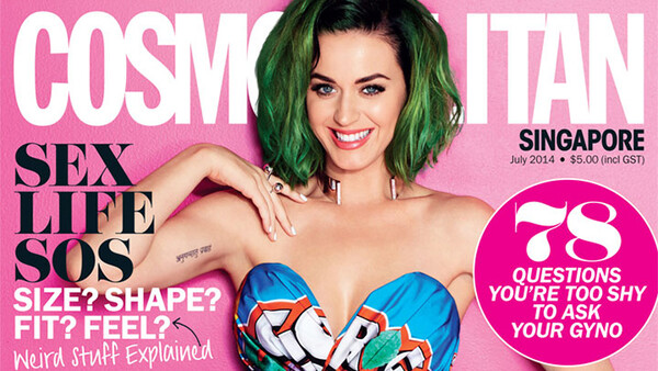 Cosmopolitan Magazine Uses Katy Perry Cover On All 62 Editions