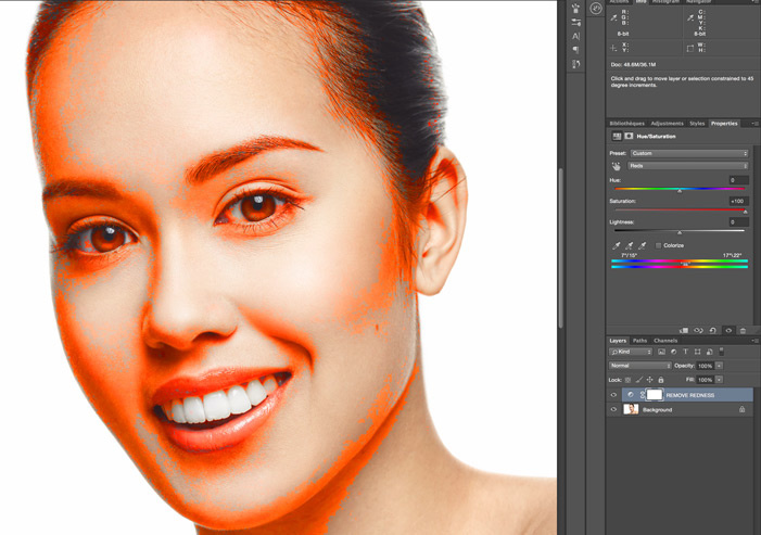 skin tones using photoshop