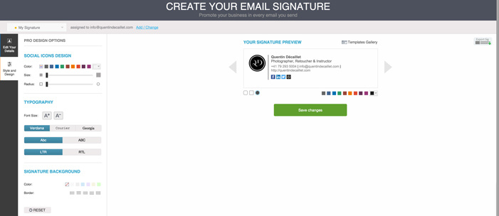 video email signature templates to use as your own