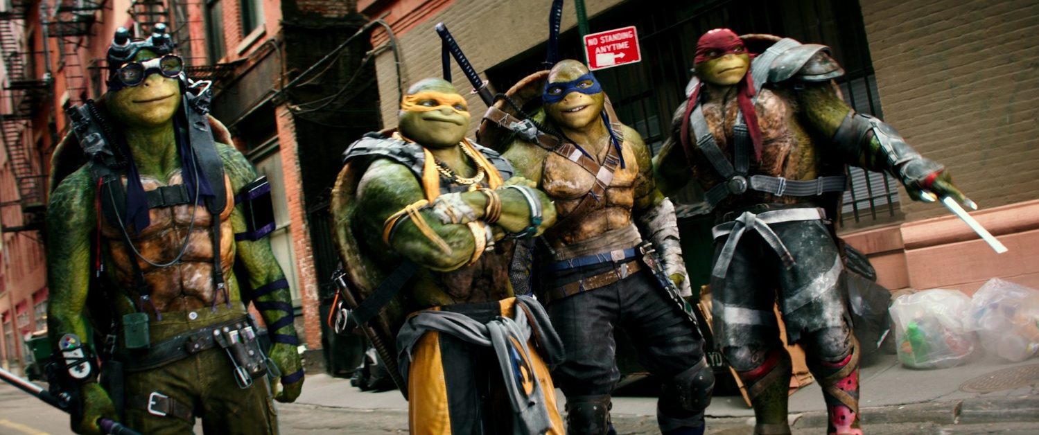 teenage mutant ninja turtle movies look