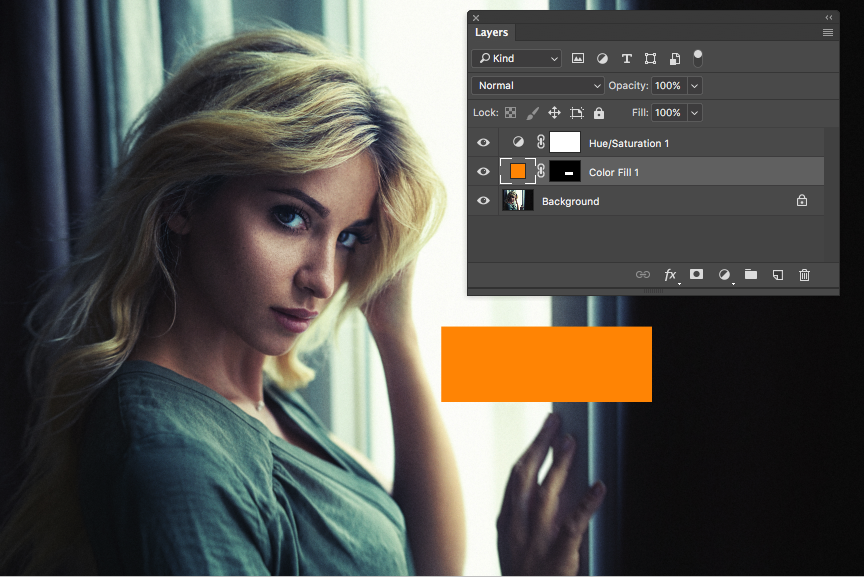 to adjust specific colors in photoshop