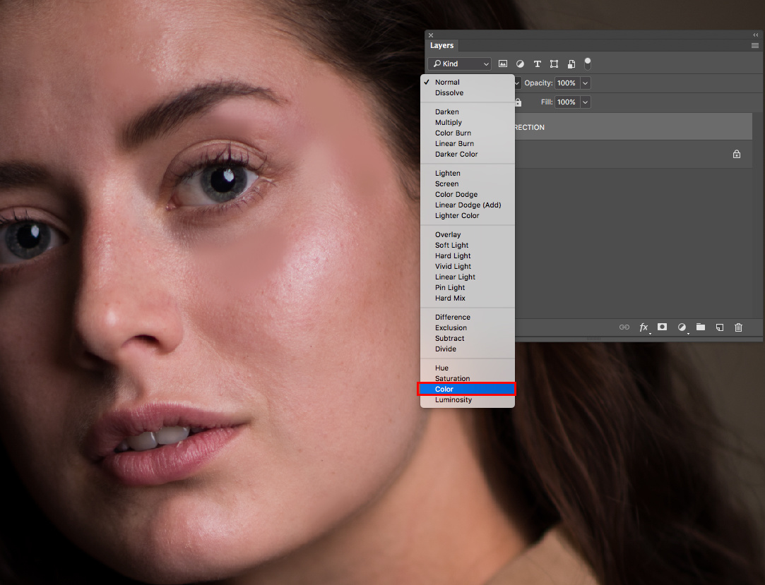 how to simply correct localized color