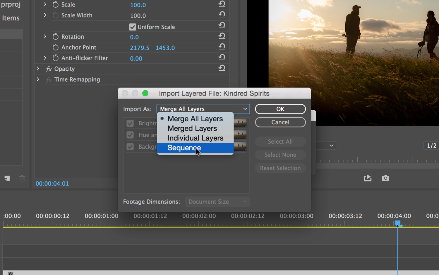 photos in adobe premiere pro
