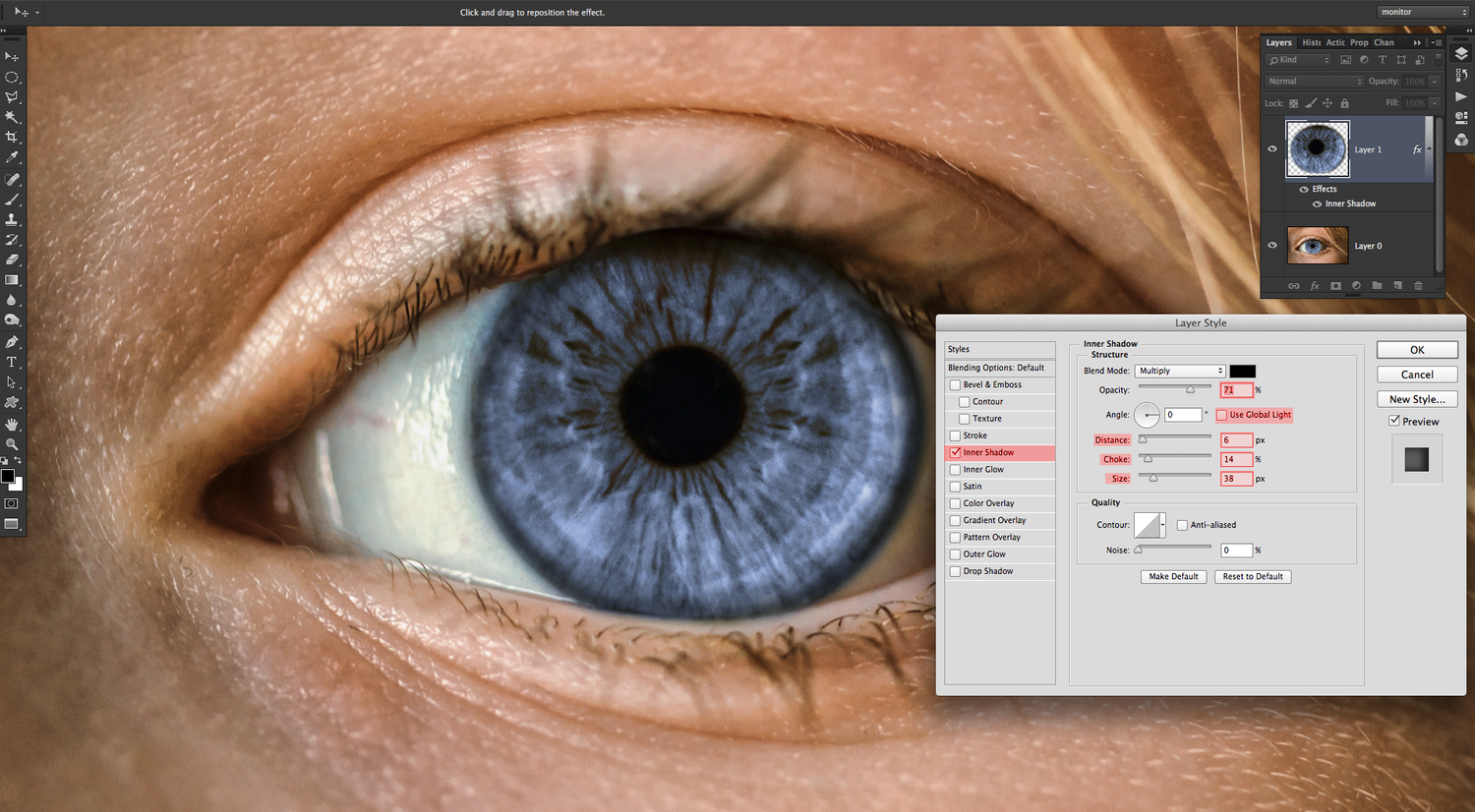 the secret to making eyes more