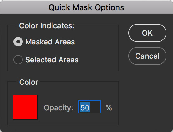 quick mask mode in photoshop