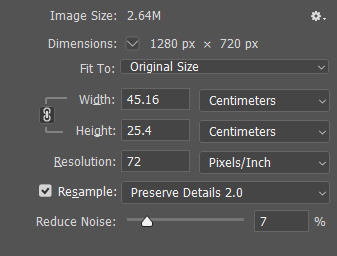 without losing detail in photoshop cc