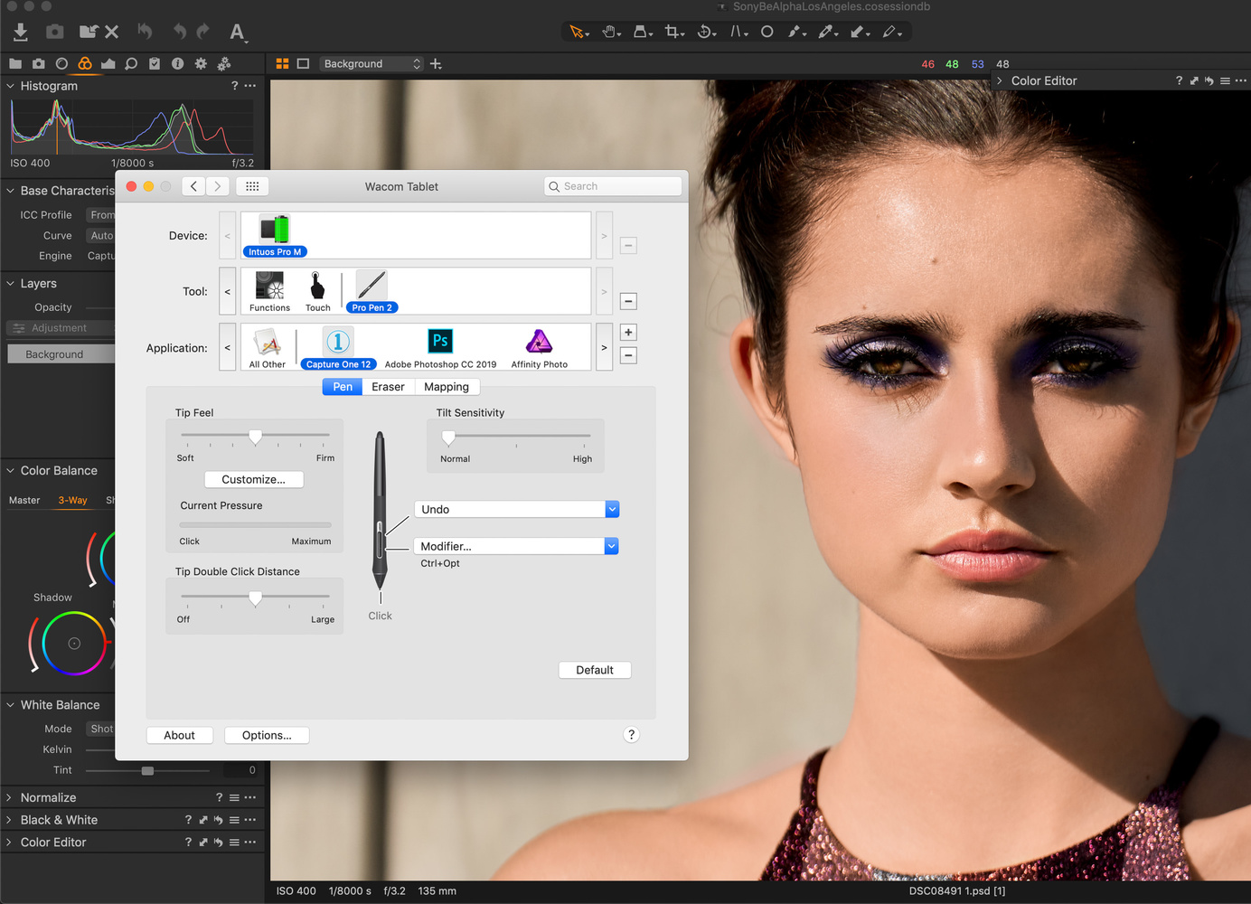 How To Set Up Your Wacom Tablet For Capture One And Why You Should Fstoppers 8900