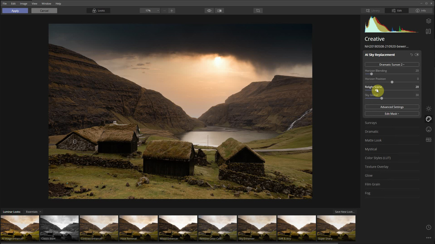 luminar 4 sky download free