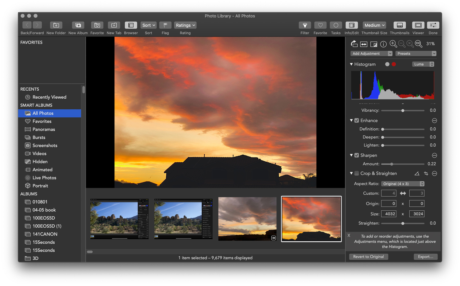 raw image editing softwre for mac