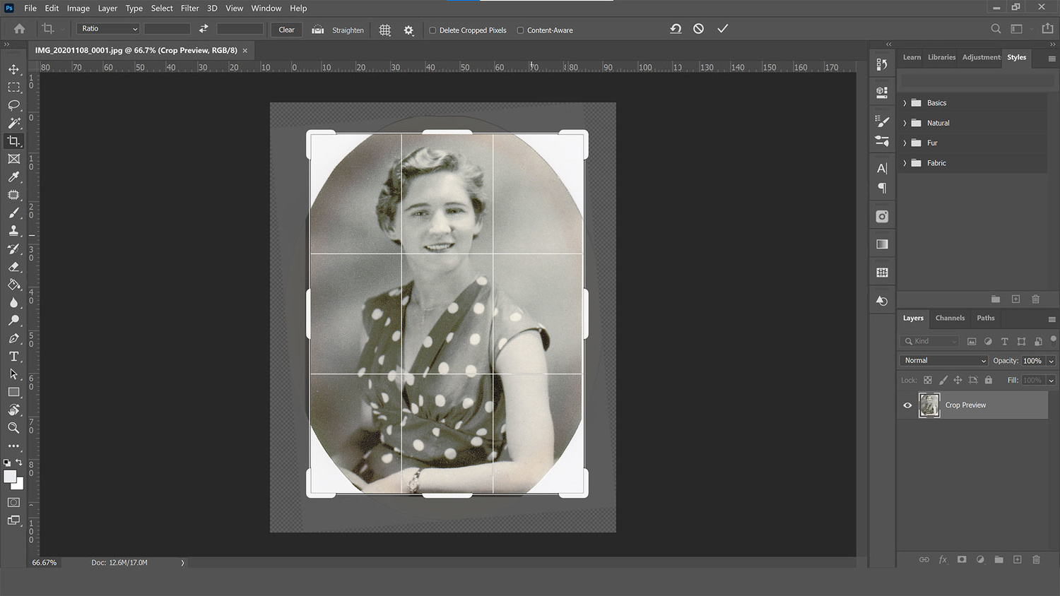 https fstoppers com originals 10 photoshop cc tips restore your old family photos 529901