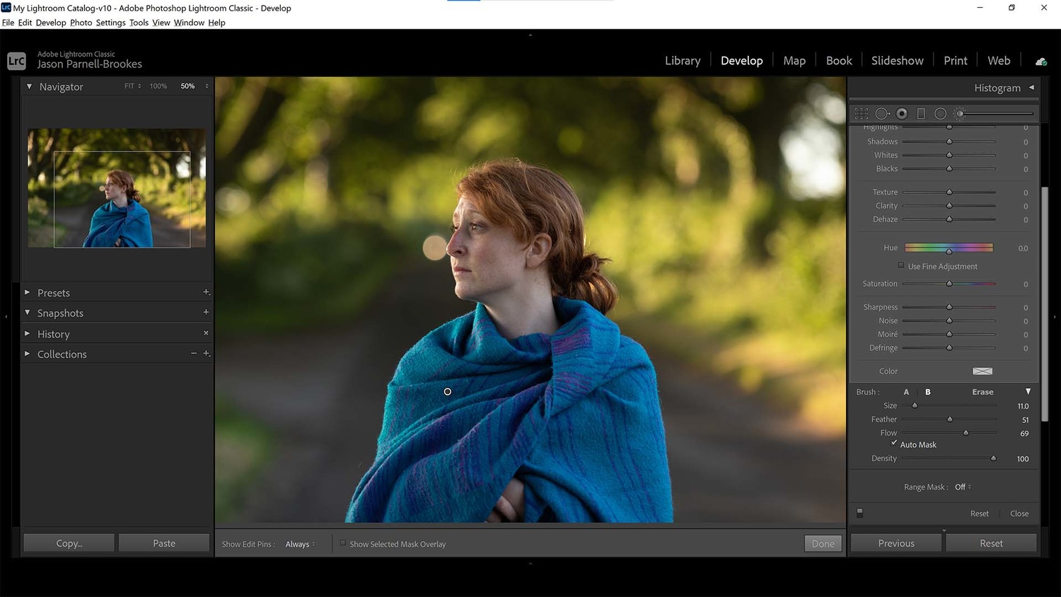 use lightroom to quickly change colors