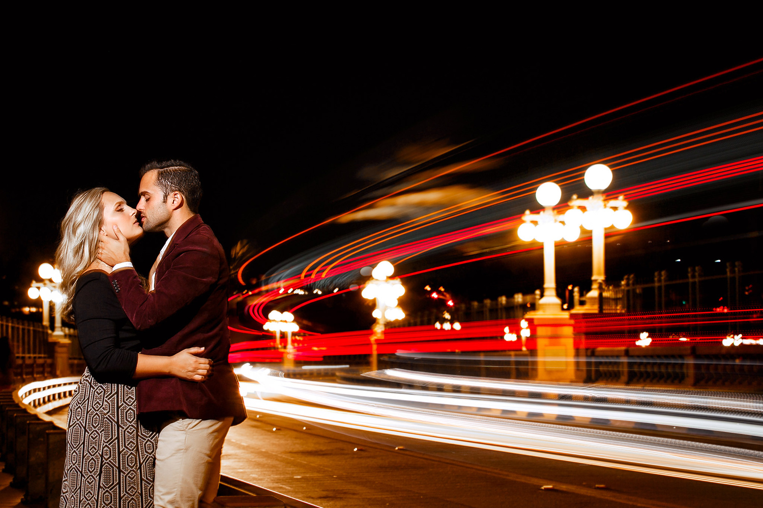 Night Photography Portrait