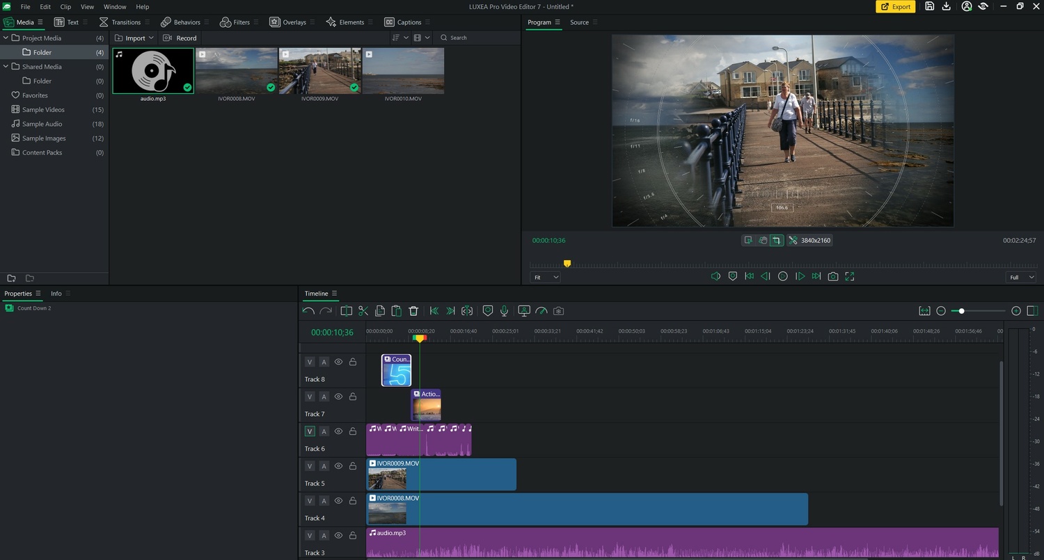 ACDSee Luxea Video Editor 7.1.2.2399 download the last version for mac