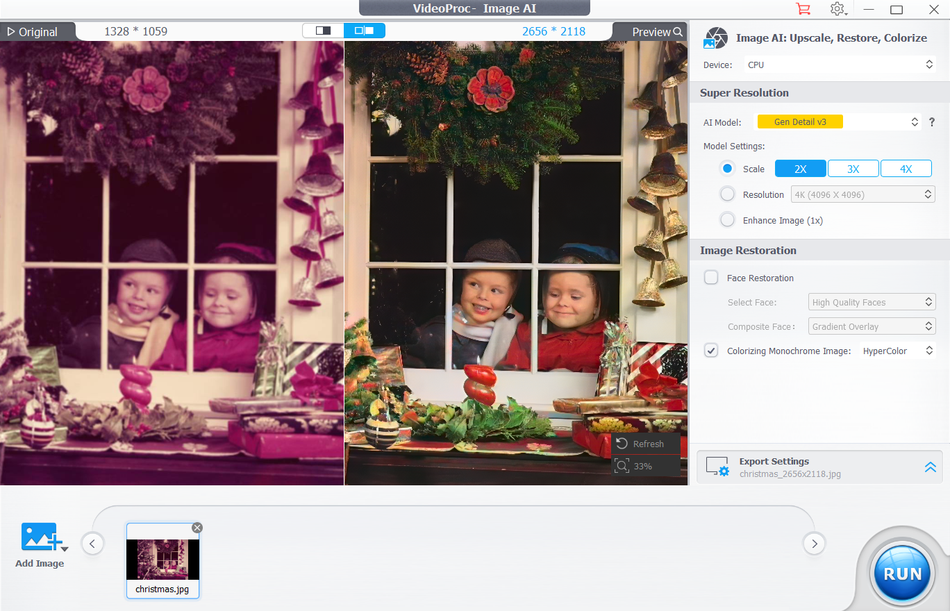 Screenshot of the tutorial steps in VideoProc Converter AI