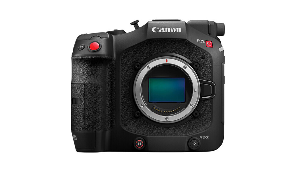 Canon EOS C80 Кинокамера Canon EOS C80 вид спереди